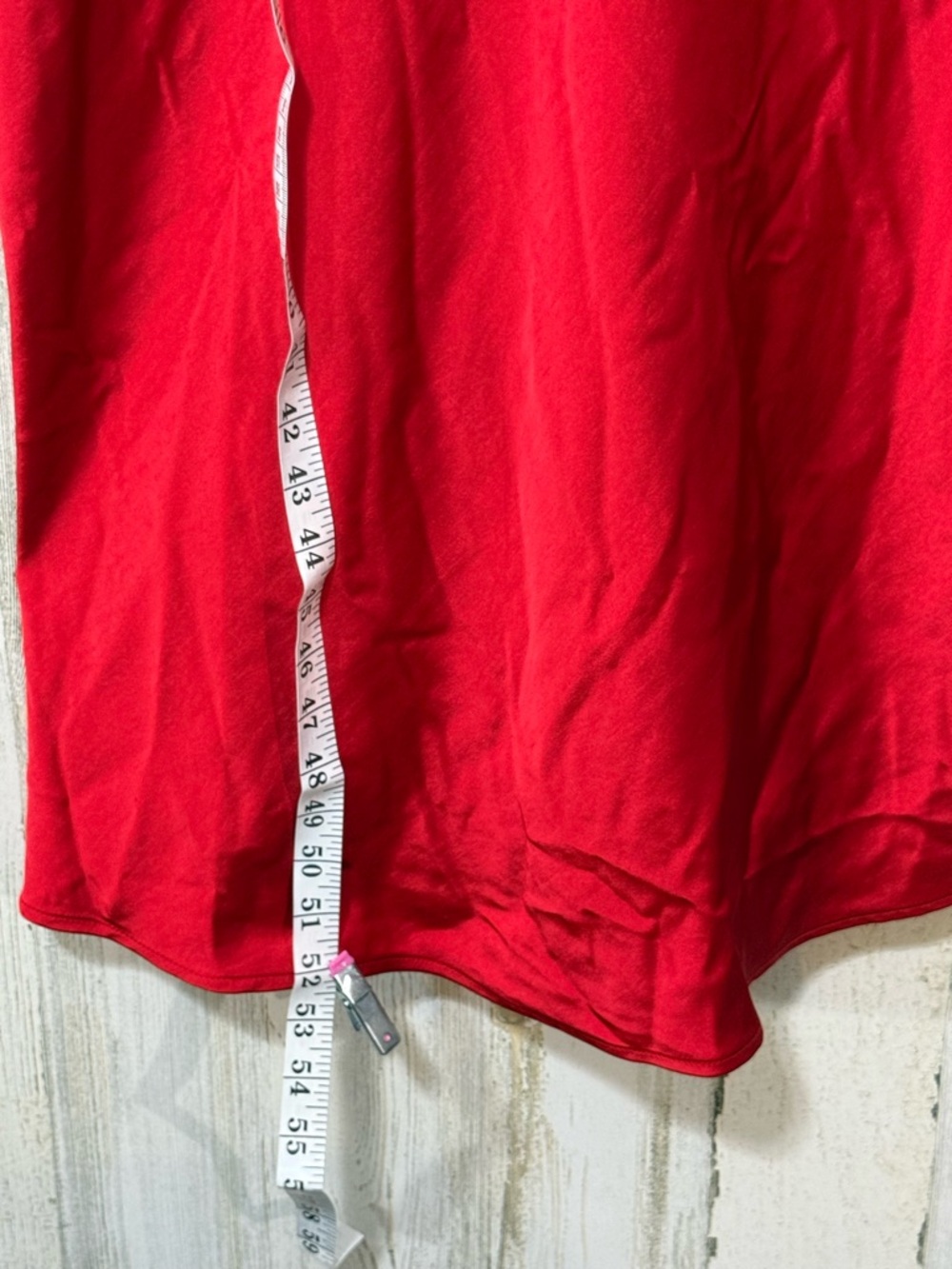 Ava & Viv Red Satin Maxi Slip Dress - Picture 7 of 12